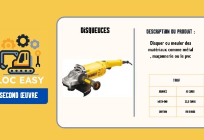 Location Disqueuse sans-fil Dewalt à Tourcoing